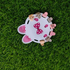 Cute Mini Hair Clips (Combo of 5 different shapes