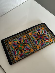 Multicoloured Traditional Clutch
