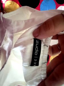 White Sundress with Ruffle Detail