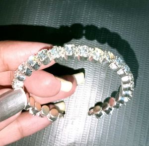 Silver Hand Bracelet 😃