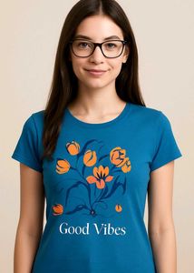 Blue Good Vibes T-shirt