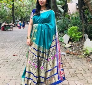Peshwai Saree With Blouse