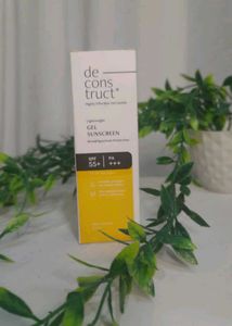 Deconstruct Gel Sunscreen SPF55+,PA+++, 50g