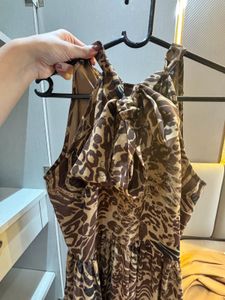 Animal Print Maxi Dress