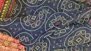 Bandhani Saree (combo)