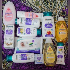 Himalaya And Johnson Baby Combo