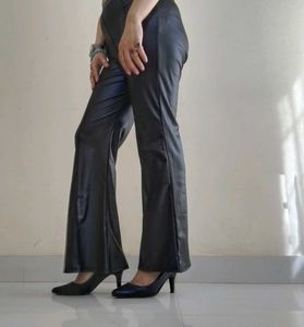 🆕 Black Leather Pant