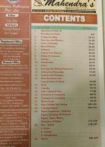 Reasoning Ability Book