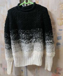 Black And White Sweater