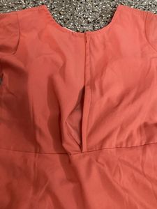 New Coral Gown For Grabs