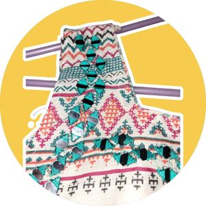 Patterned Sleeveless Dress