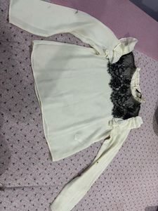 Elegant Lace Detail Top