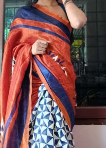 Elegant Printed Saree