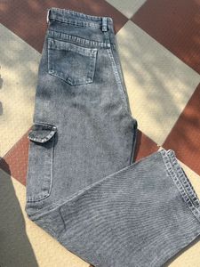 Cargo Wide Leg Jean