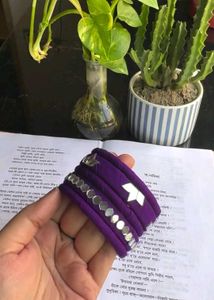 Purple Mirror Bangles 💜