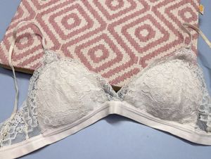 Trendy Lace White Bra