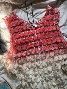 Ombre Boho Crochet Top
