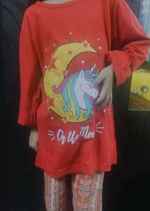 Beautiful Printed T Shirt For Girls Daily Wear