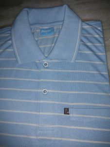 Blue Striped Polo Shirt Supper Comfortable 🙋🏻‍♂️