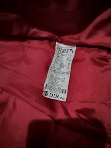 arnold palmer Red Padded Jacket with Hood