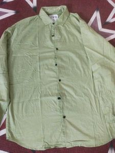 Zara Green Casual Shirt
