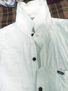 New White Pure Cotton Shirt Size-M