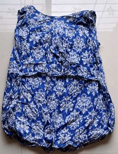 Blue &amp; Pearl Top