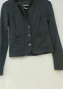 Princess Cut Black Blazer