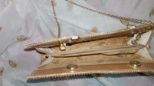 Gold Embellished Clutch