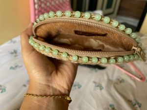 Dhaaga Life mini half moon pouch