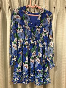 Floral Print Mini Dress