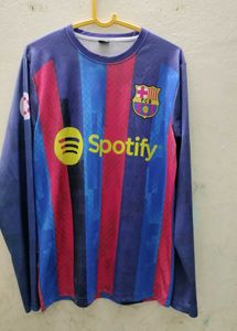 Football Printed Jersey (Barcelona)
