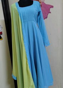 Sky Blue Gown