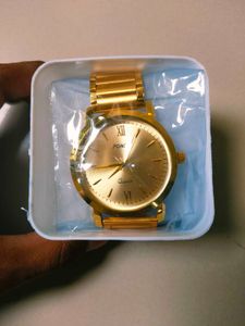 Classic Gold &#39;fonex&#39; Watch