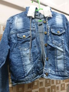 Denim Jacket, 18 In Long,