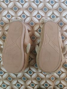 Dolphin Design Soft Fur Slippers For Women