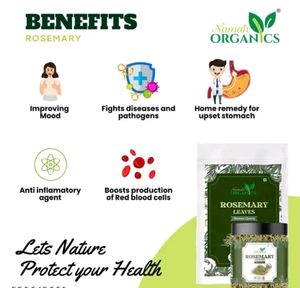 Rosemary Leaves By Organics