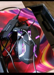 Keyboard, Mouse, USB Hub