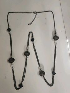 Beads and Adjustable Metal String Statement Pieces