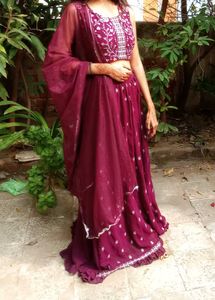 Elegant Embroidered Lehenga Choli