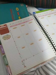 aesthetic planner unused