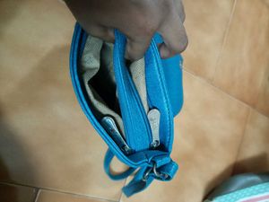 Blue Fashionable Bag