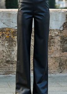 Faux Leather Pants