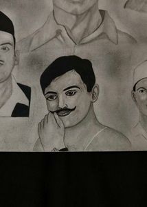 Indian Freedom Fighters Art