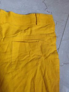 New Shorts Yellow