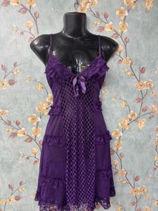 Purple Lace Nightsuit