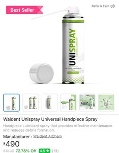 WALDENT UNIVERSAL DENTAL HANDPIECE SPRAY