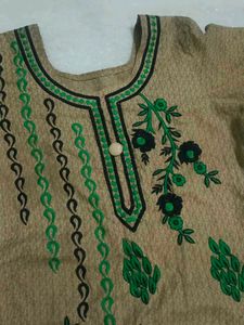 Embroidery Cotton Kurti