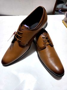 Tan Formal Casual Shoes