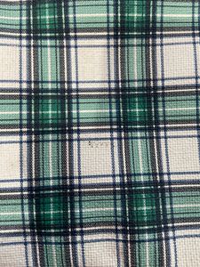 Green Checkered Shoulder Bag